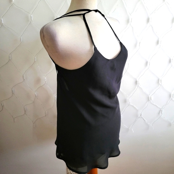 Wet Seal Slip Top / Sexy Low Back / Size Medium - Picture 2 of 4